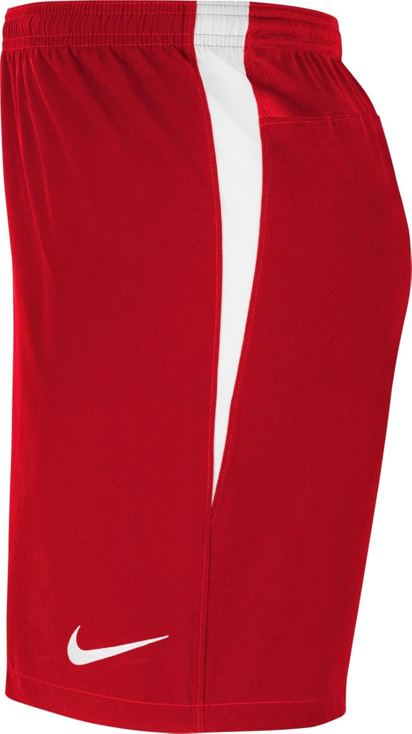Мужские футбольные шорты Nike, University Red/White/White — фото 2