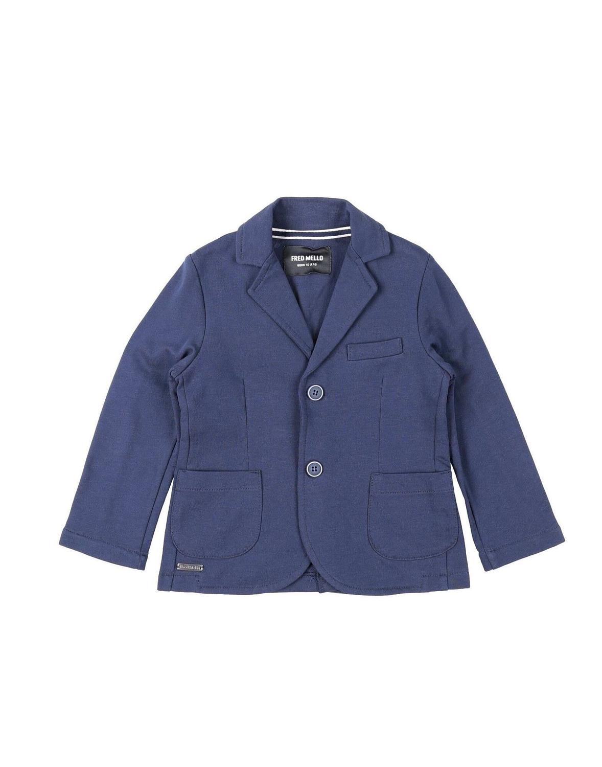 

Блейзер для детей Fred Mello, полуночно-синий