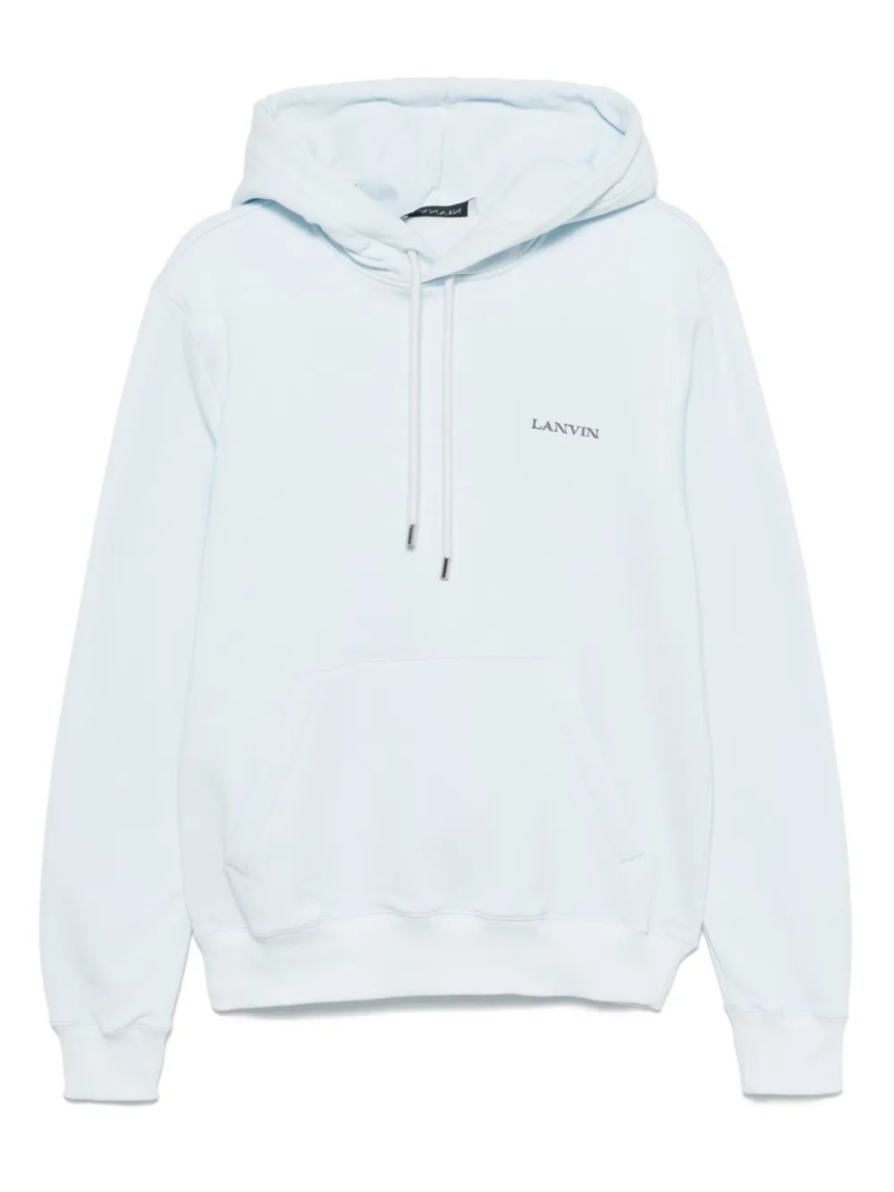 

Толстовка с капюшоном из хлопка Lanvin, синий