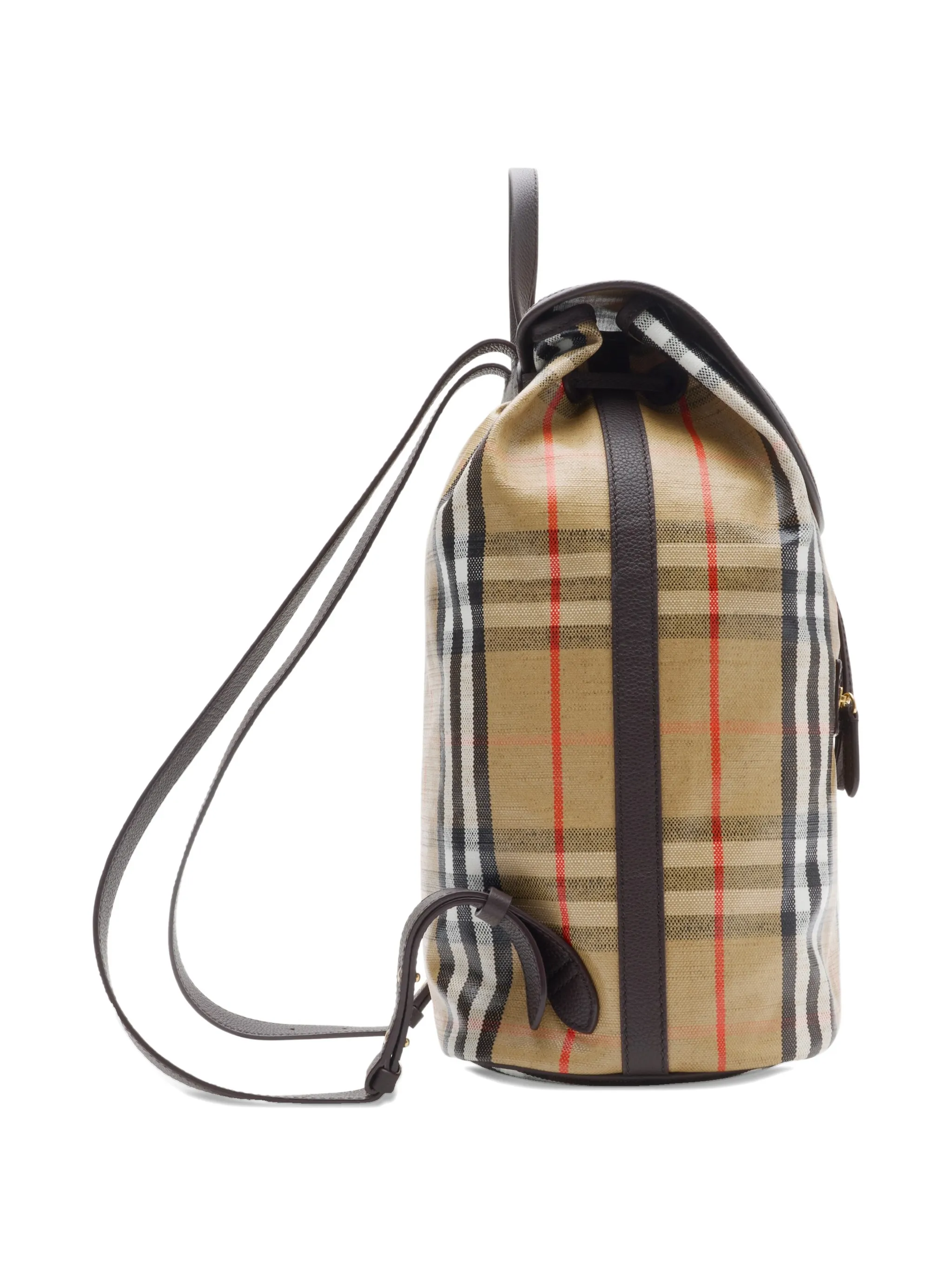 Рюкзак мужской Burberry Highlands натуральная кожа, бежевый — фото 4