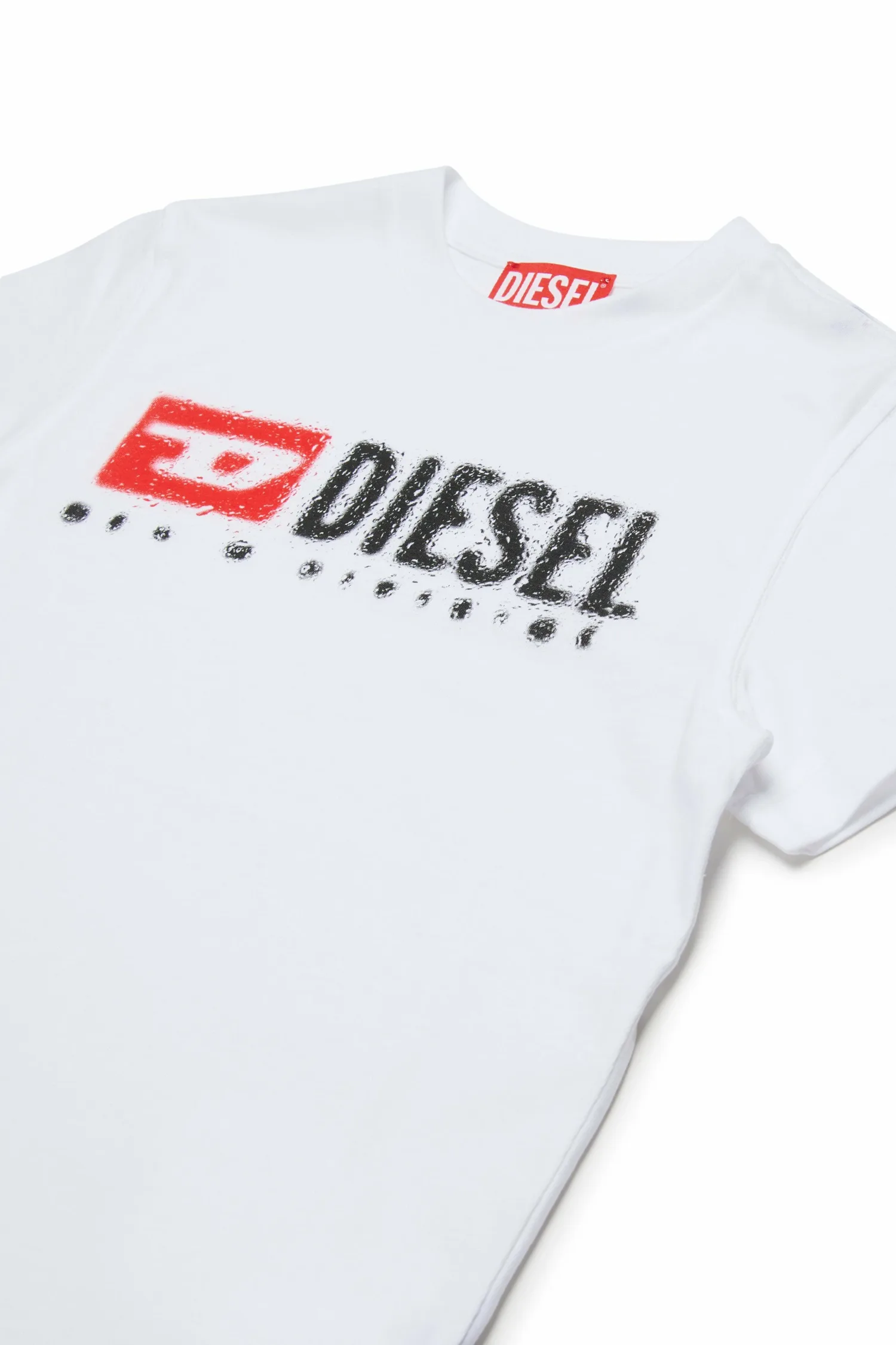 Детская футболка TADJUSTK14 Diesel, white — фото 3