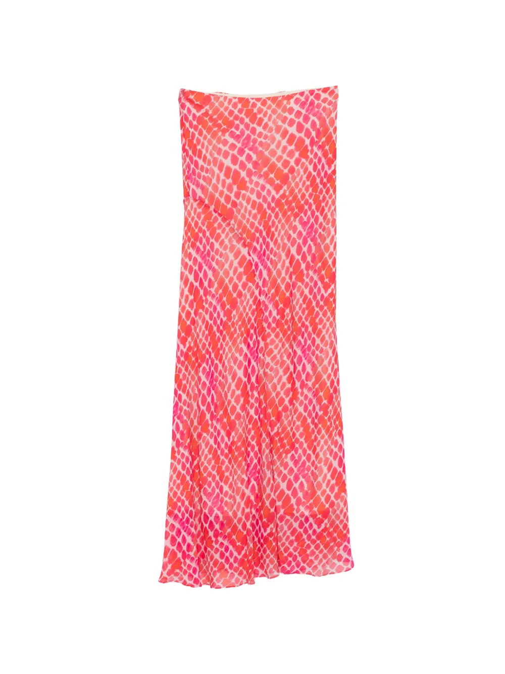 

Миди-юбка с принтом Patrizia Pepe, красный