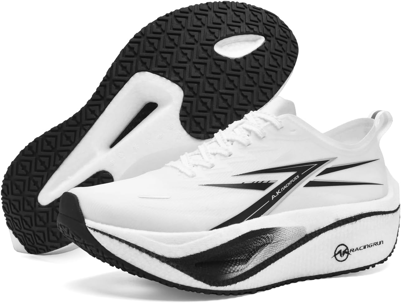 

Легкие кроссовки THIRTIMK для мужчин, модные кеды для тренировок и спорта (на один размер меньше), белый/черный