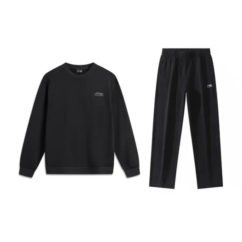 

LINING Повседневная спортивная одежда Unisex Black+Black