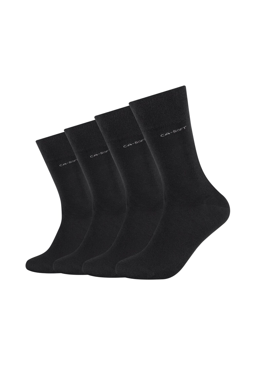 

Носки camano 4 шт ca soft, черный