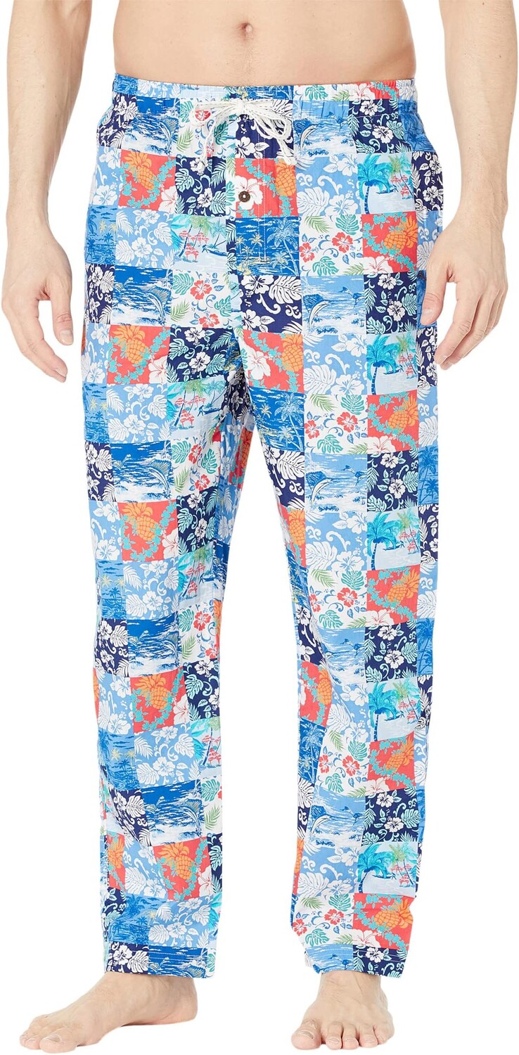 

Хлопковые тканые брюки Tommy Bahama, цвет Tropical Patchwork