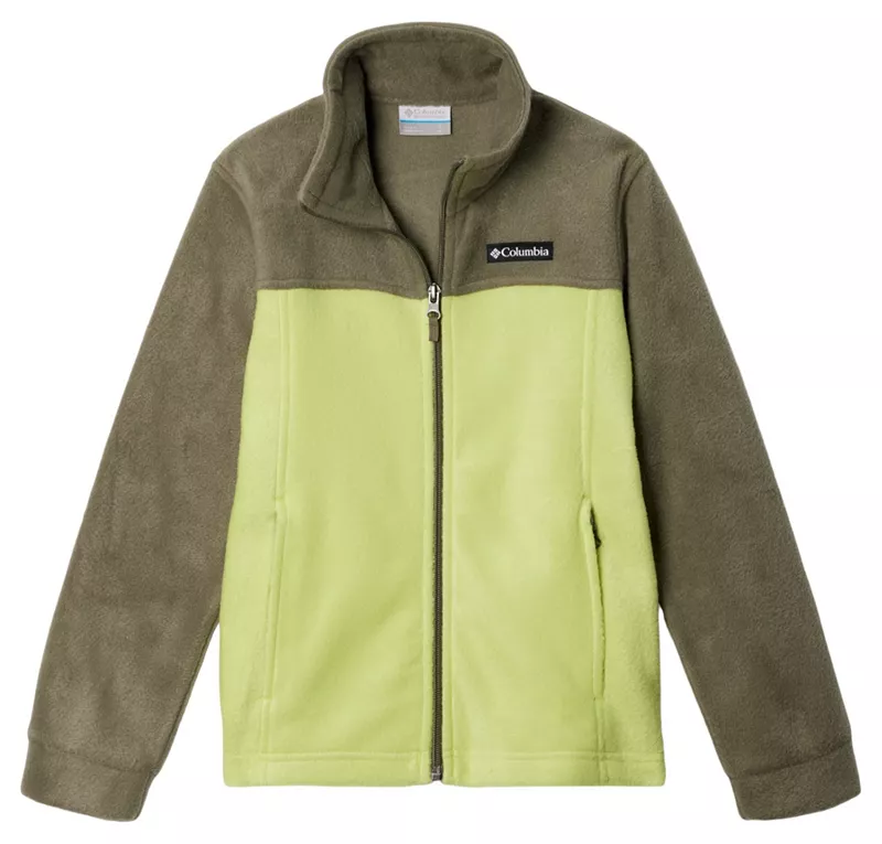 

Флисовая куртка Columbia для мальчиков Steens Mountain II, цвет Stone Green/Voltage
