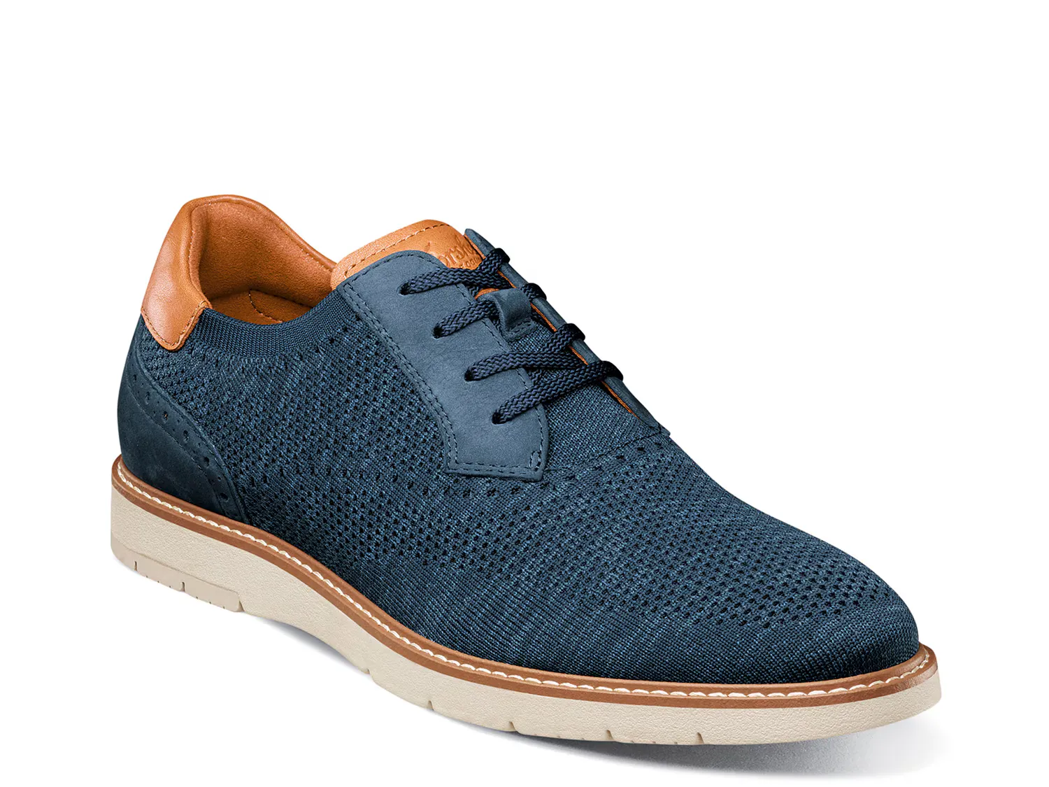 

Оксфорды Vibe Knit Oxford Florsheim, темно-синий