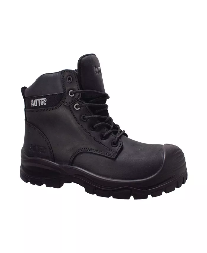 

Мужские рабочие ботинки 6" Waterproof Composite Toe коричневые AdTec, черный