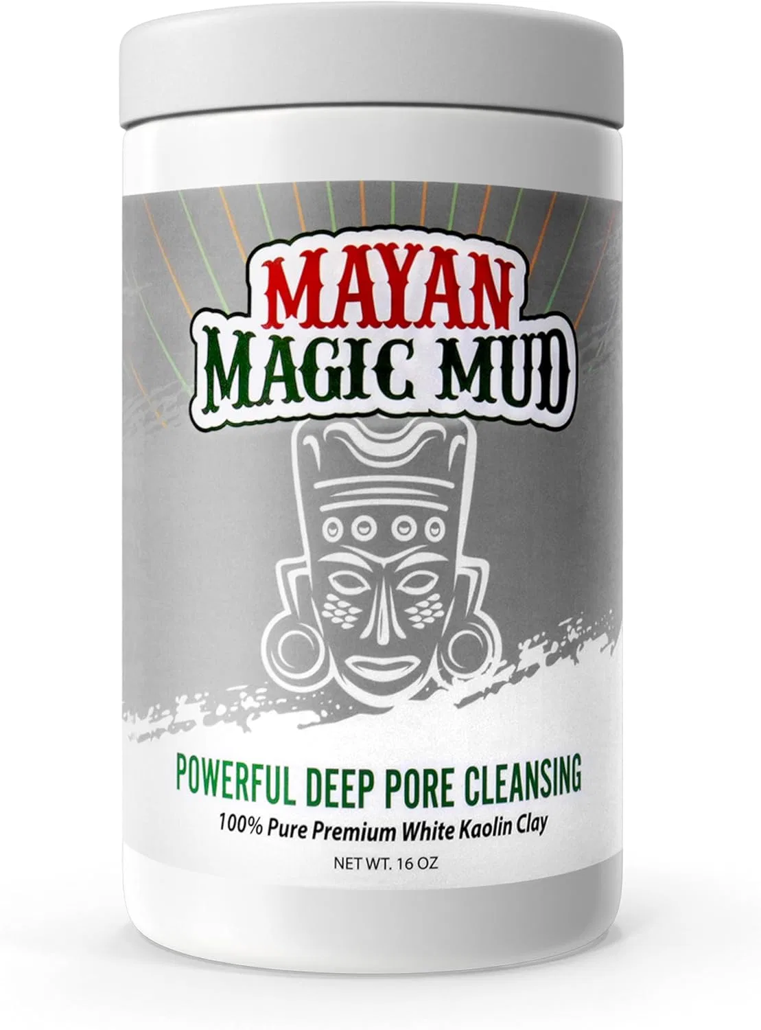 Крем для лица Mayan Magic Mud — Дневной с каолиновой глиной для глубокого очищения пор, 454 г
