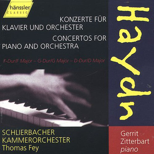 

CD диск Haydn / Zitterbart / Schlierbach Co / Fey: Concertos for Piano & Orchestra