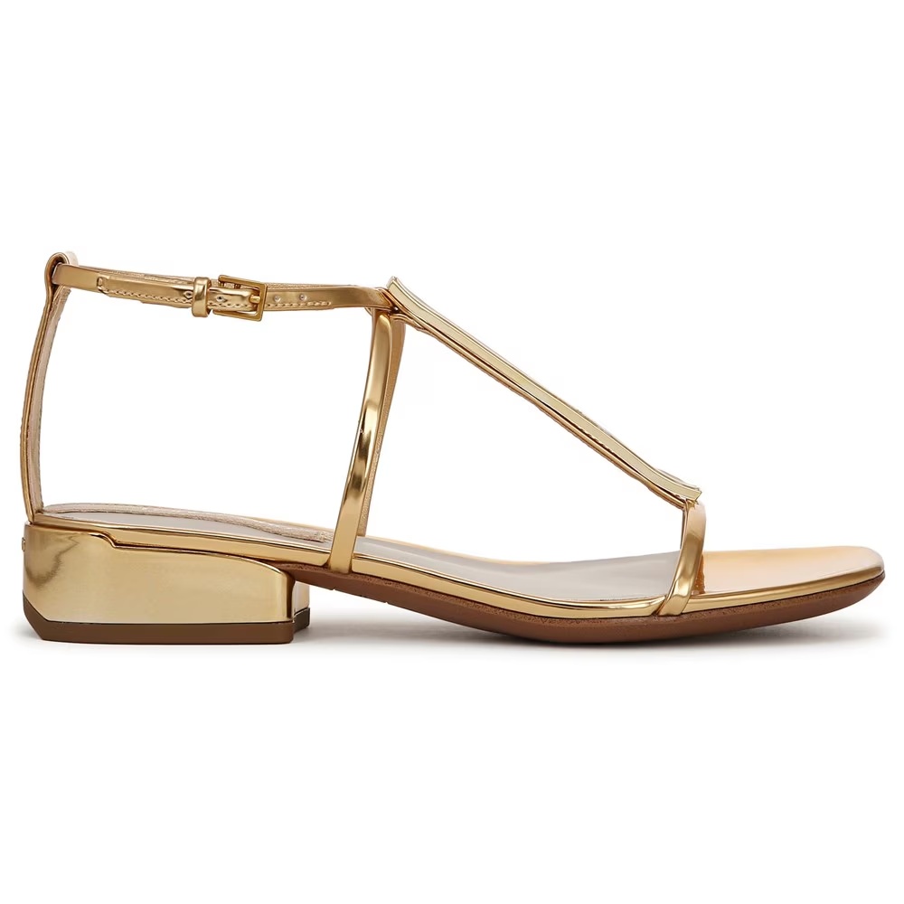 Босоножки на ремешках Misty Franco Sarto, gold faux leather — фото 2