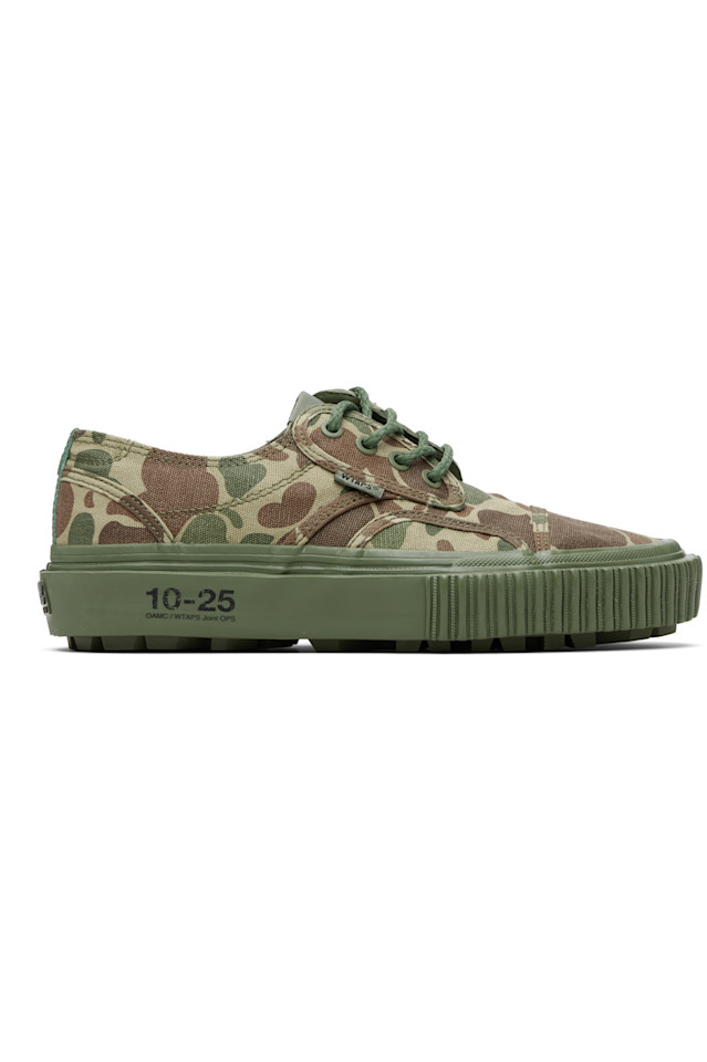 

Кроссовки Haki Vans & OAMC Edition Seylynn Wtaps, Camo Green