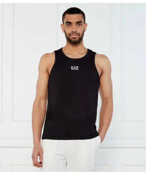 

Майка Slim fit Ea7, черный