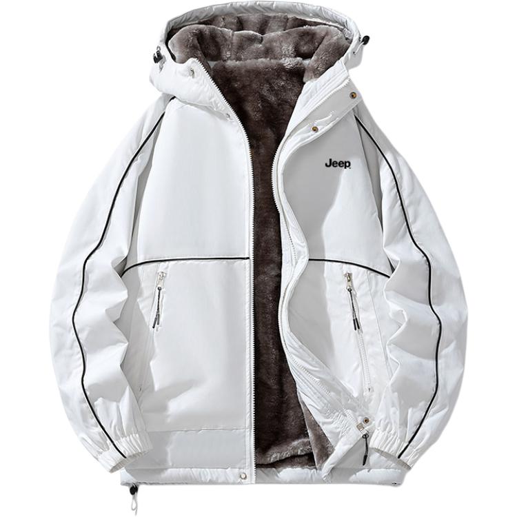 

Jeep Пуховик Unisex, White