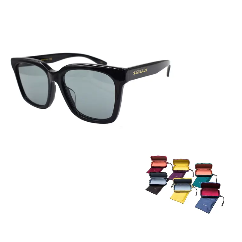 

Очки солнцезащитные Gucci Unisex Acetate Square, черный