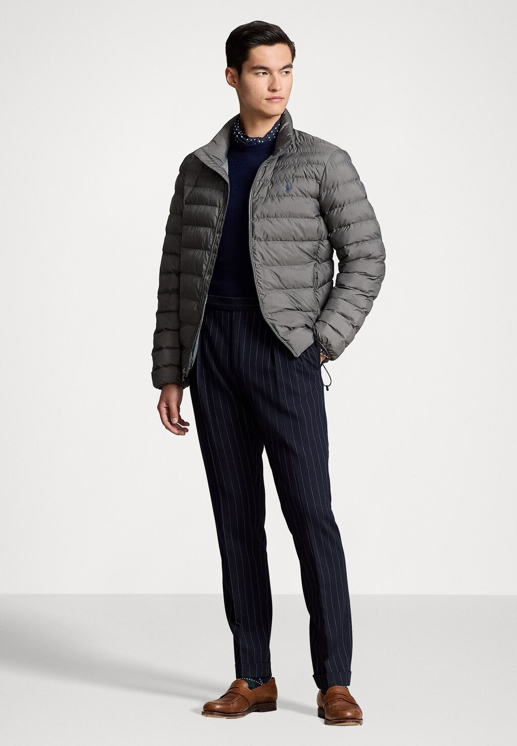 

Зимняя куртка THE COLDEN PACKABLE JACKET Ralph Lauren, темно-серый