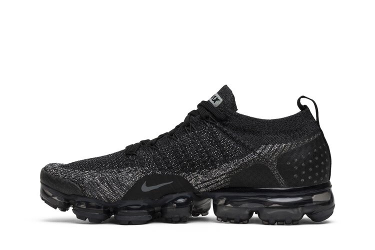 Кроссовки Nike Air VaporMax Flyknit 2 'Black', черный — фото 3