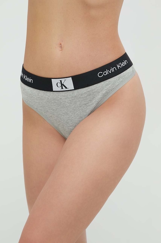 

Стринги Calvin Klein Underwear, серый