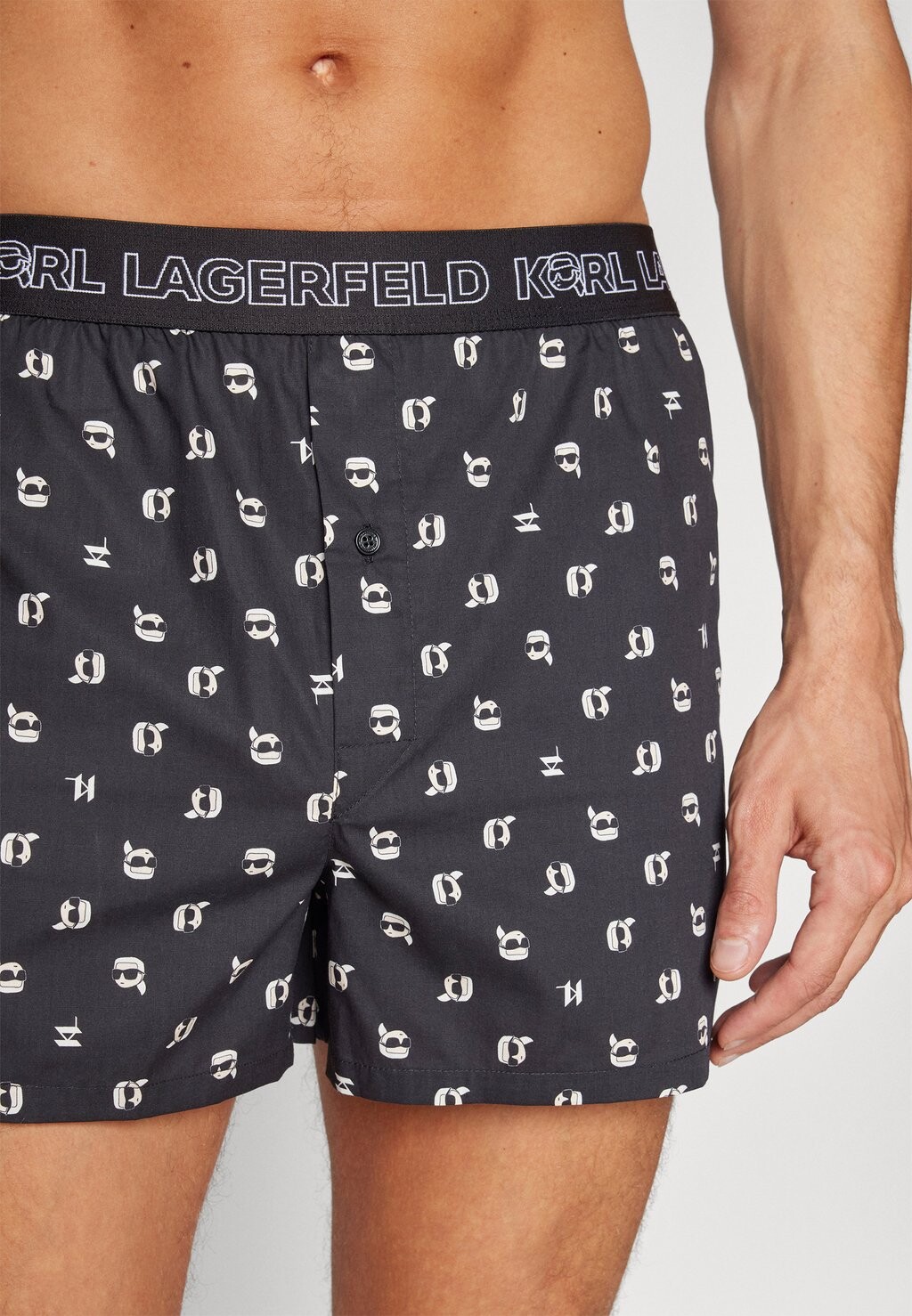 

Боксеры IKONIK 2.0 BOXER KARL LAGERFELD, черный