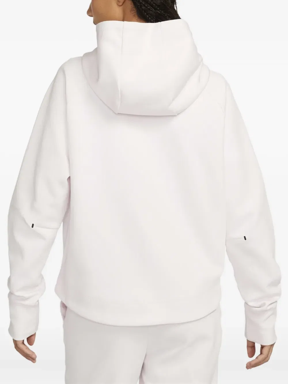 Куртка Stadium tech fleece "жемчужно-розовый/черный" Nike, белый — фото 3