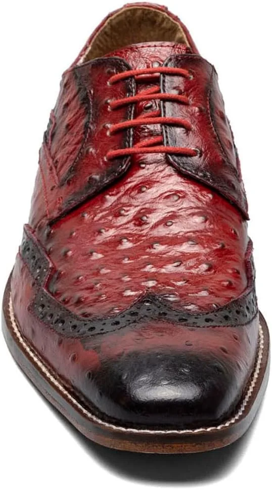 Мужские оксфордские туфли Stacy Adams Gennaro Wingtip Oxford, красный — фото 4