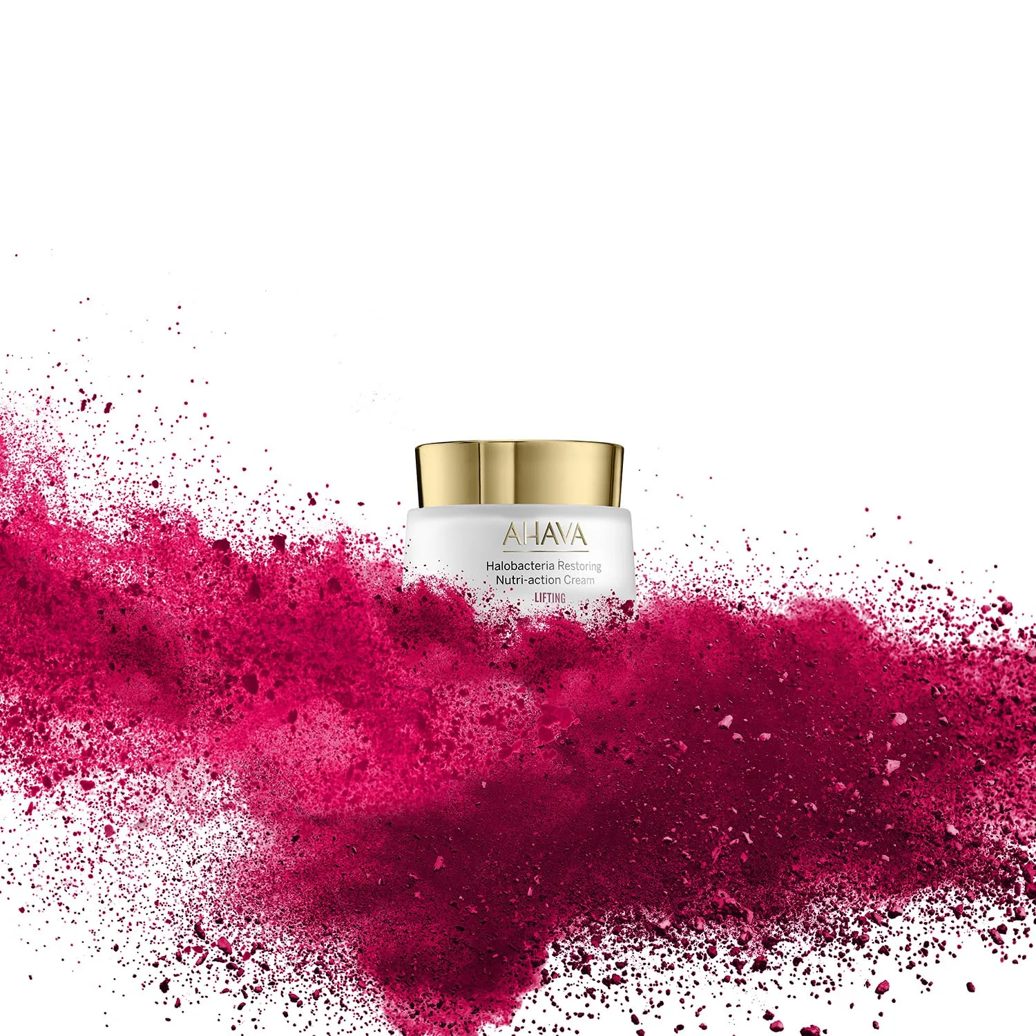 Крем для лица Ahava — Halobacteria Restoring Nutri-Action Cream - антивозрастной, интенсивно питающий для, 50 мл — фото 4