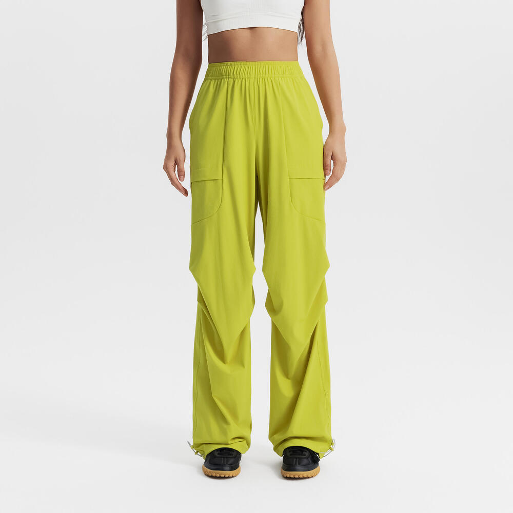 

Женские спортивные брюки Decathlon SPORTSWEAR городские функциональные с защитой от солнца и охлаждающим эффектом горчичного цвета