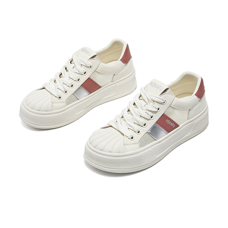 

Кроссовки KEKAFU Skateboarding Shoes Women's Low-top, бежевый