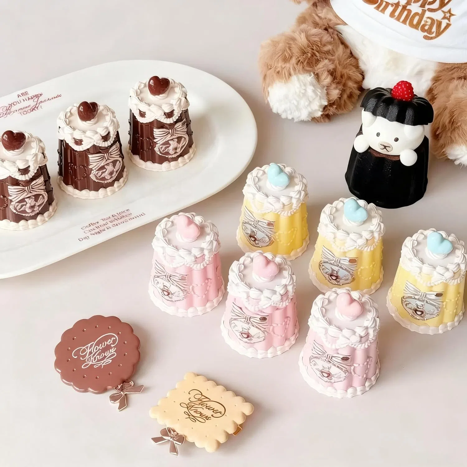 Блеск для губ Sweet Honey Bear Lip Film, FlowerKnows, 1 шт., цвет JE07 Karuichiri — фото 4