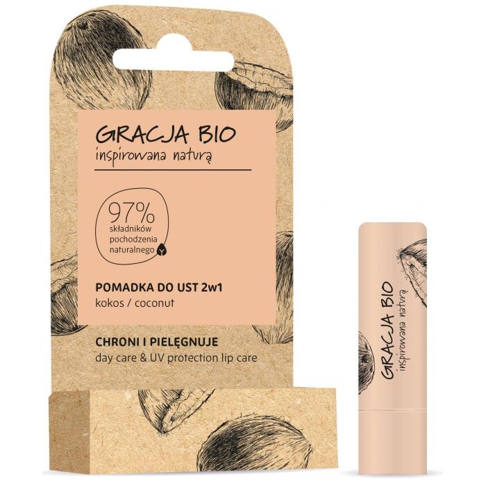 

Бальзам для губ Bálsamo Labial 2 en 1 Gracja Bio, Papaya