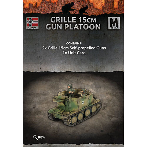 

Фигурки Flames Of War: Grille 15Cm Gun Platoon (X2)