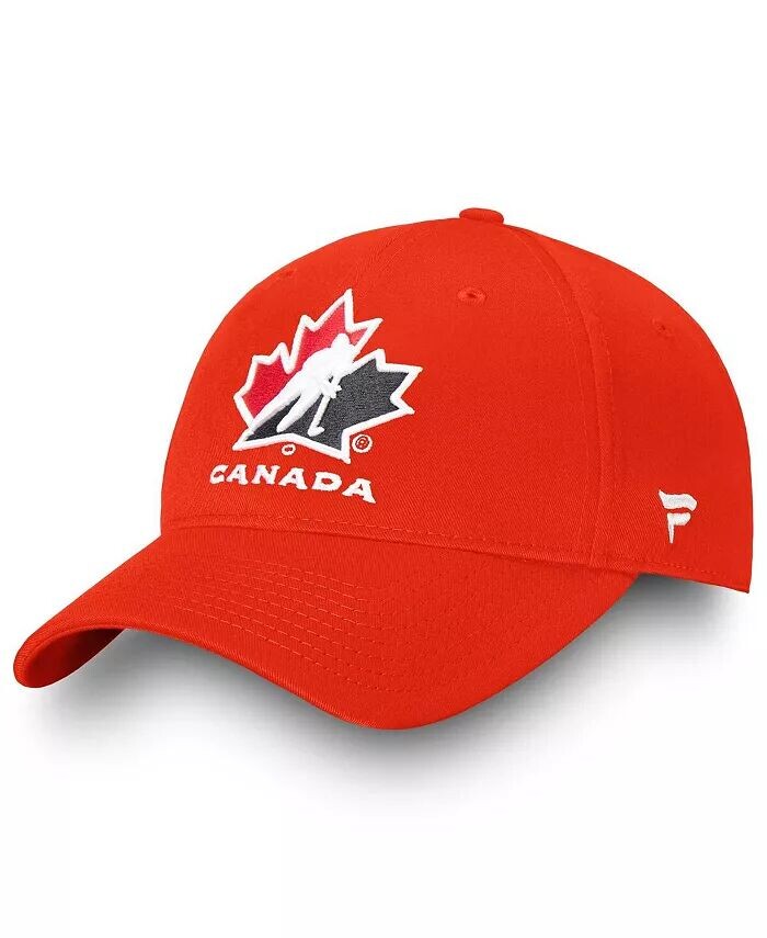 

Мужская красная хоккейная шапка Canada Core Adjustable Fanatics