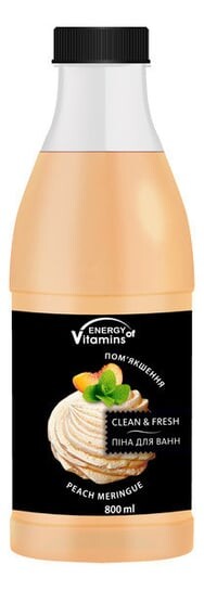 

Витамины Пена для ванн с персиковым безе, 800 мл Energy Of, ENERGY OF VITAMINS
