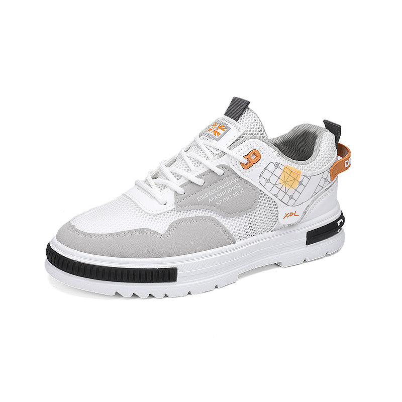 Низкие мужские кроссовки SHOUBA, White
