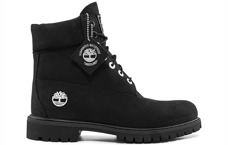 Мужские уличные ботинки Timberland с надписью, черный — фото 2