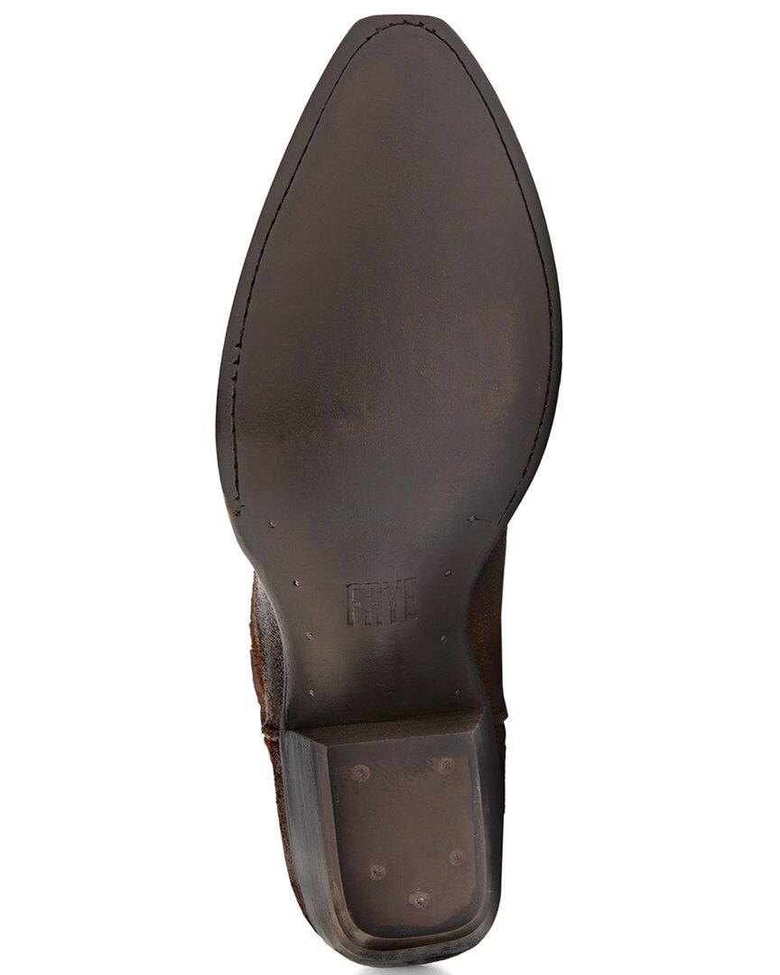 Ботинки Frye Sacha Mid Stud Suede, коричневый — фото 2