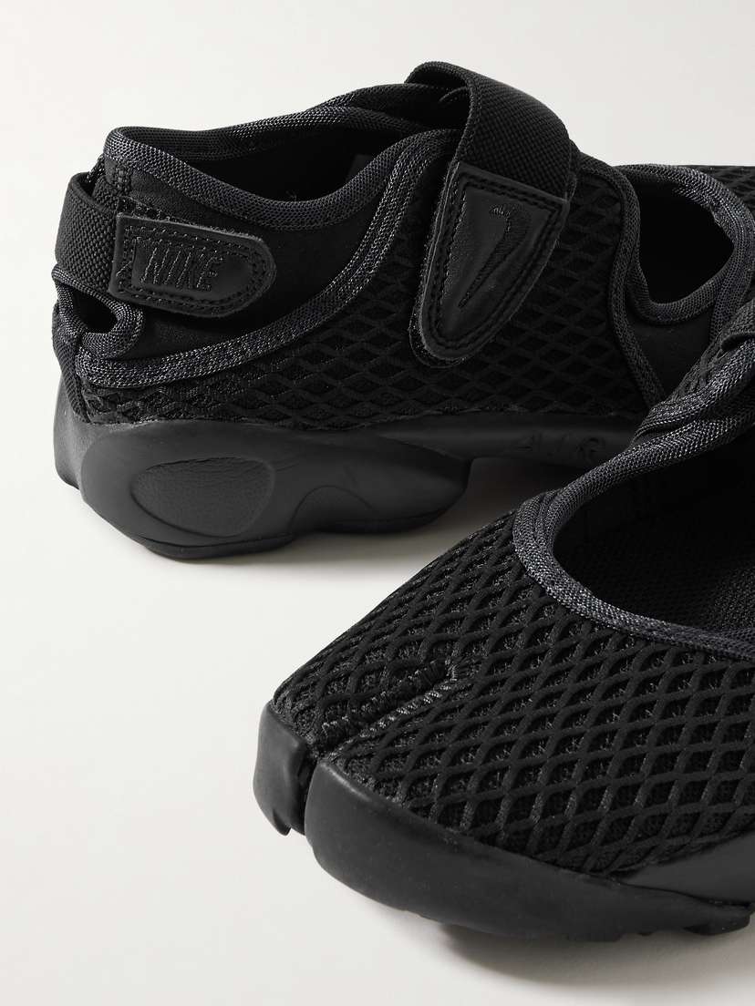 Кроссовки Air Rift Mesh с раздельным носком Nike, черный — фото 4