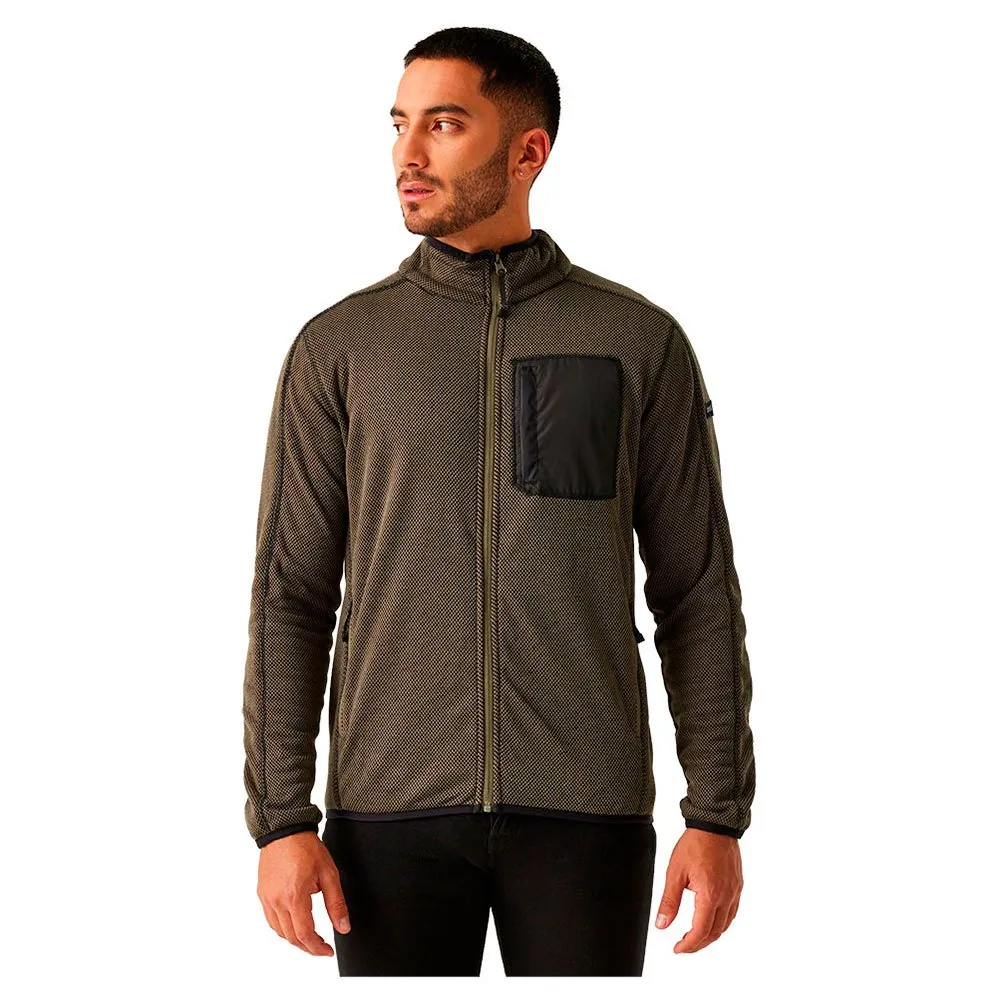 

Флис Regatta Kitom full zip, коричневый