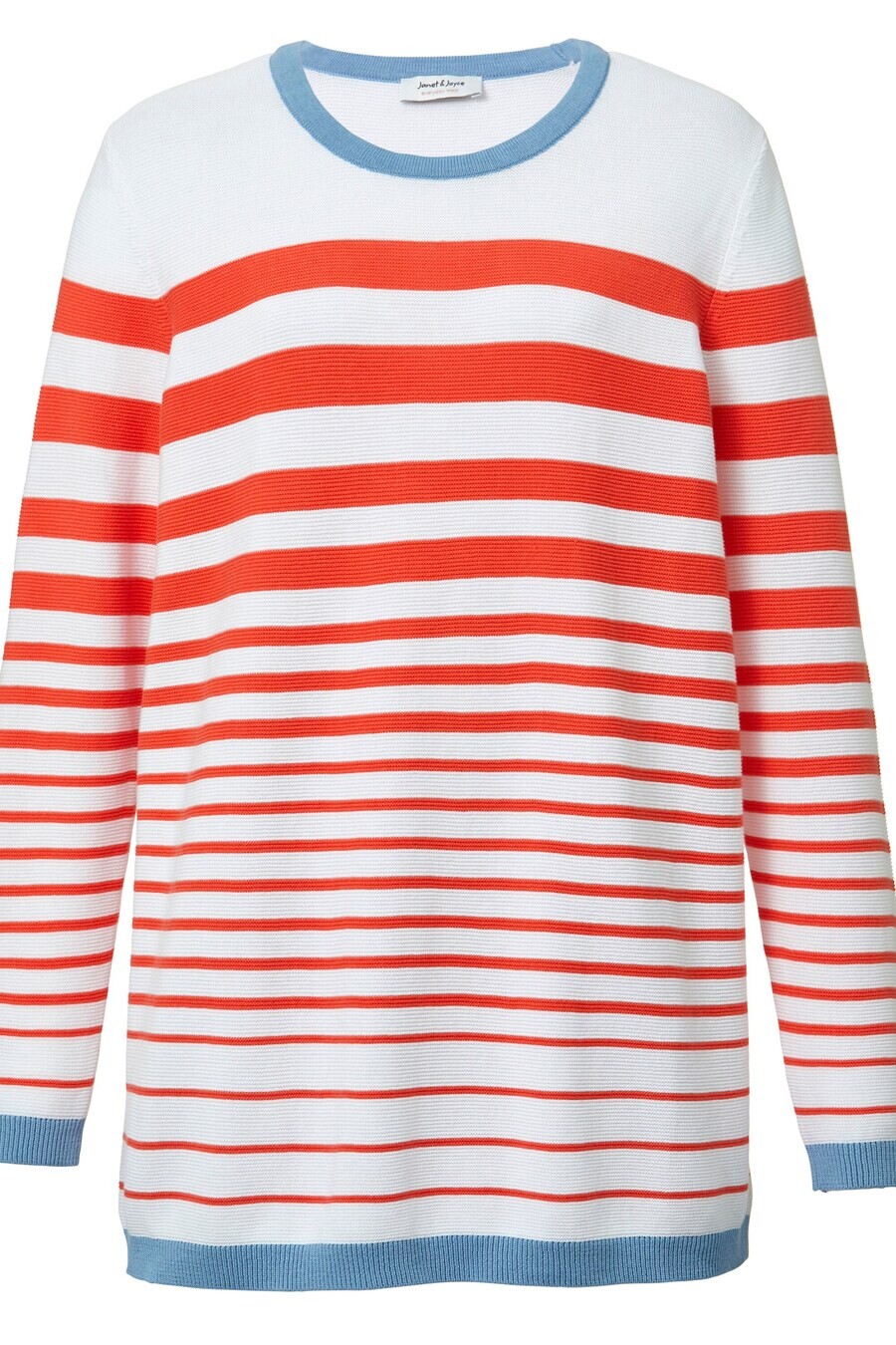 

Тонкий вязаный свитер Janet & Joyce Sweater, цвет red/white