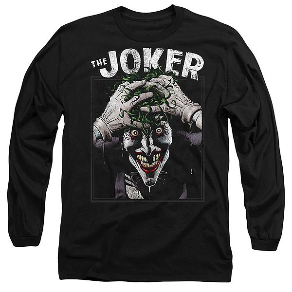 

Футболка с длинным рукавом Batman Crazed Joker для взрослых Licensed Character