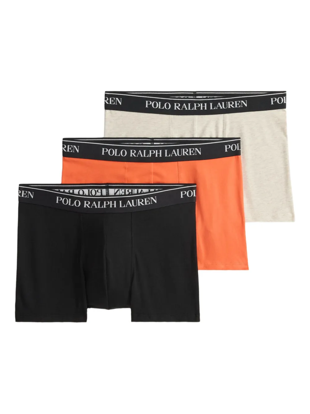 

Комплект из трех боксеров с эластичным поясом POLO RALPH LAUREN, черный