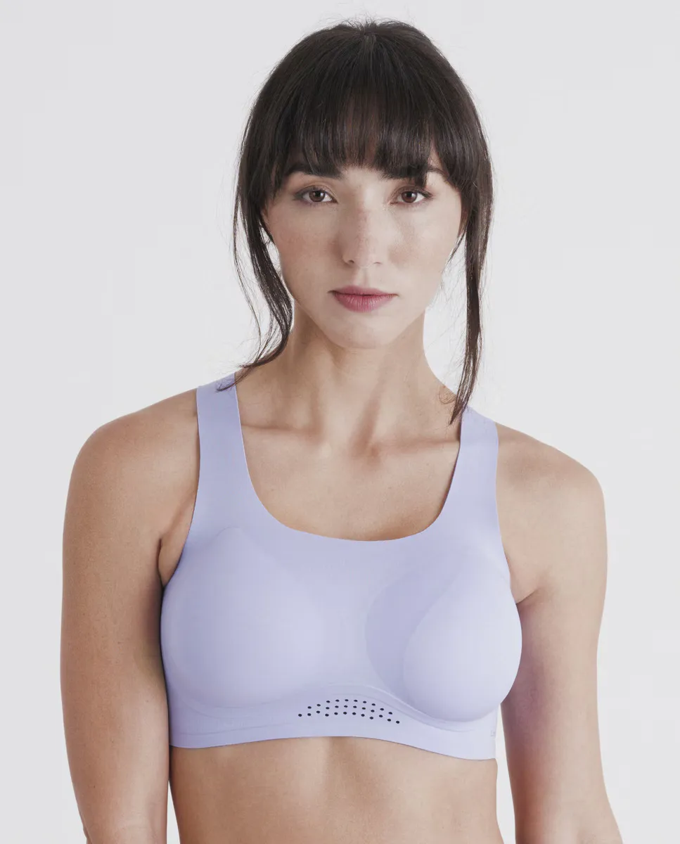 

Calvin Klein SPORT INVISIBLE женский спортивный бюстгальтер, лиловый