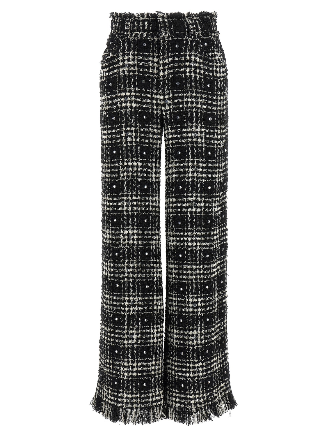 

Брюки в клетку "Принц Уэльский" Giuseppe Di Morabito, черный