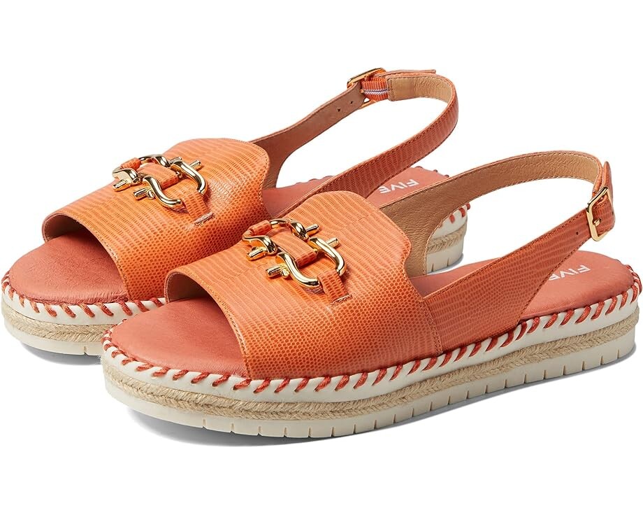 

Сандалии FIVE TRIBE Witty, цвет Coral Lizard Print