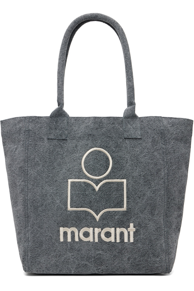 

Маленькая сумка-шоппер из йенки Isabel Marant, черный