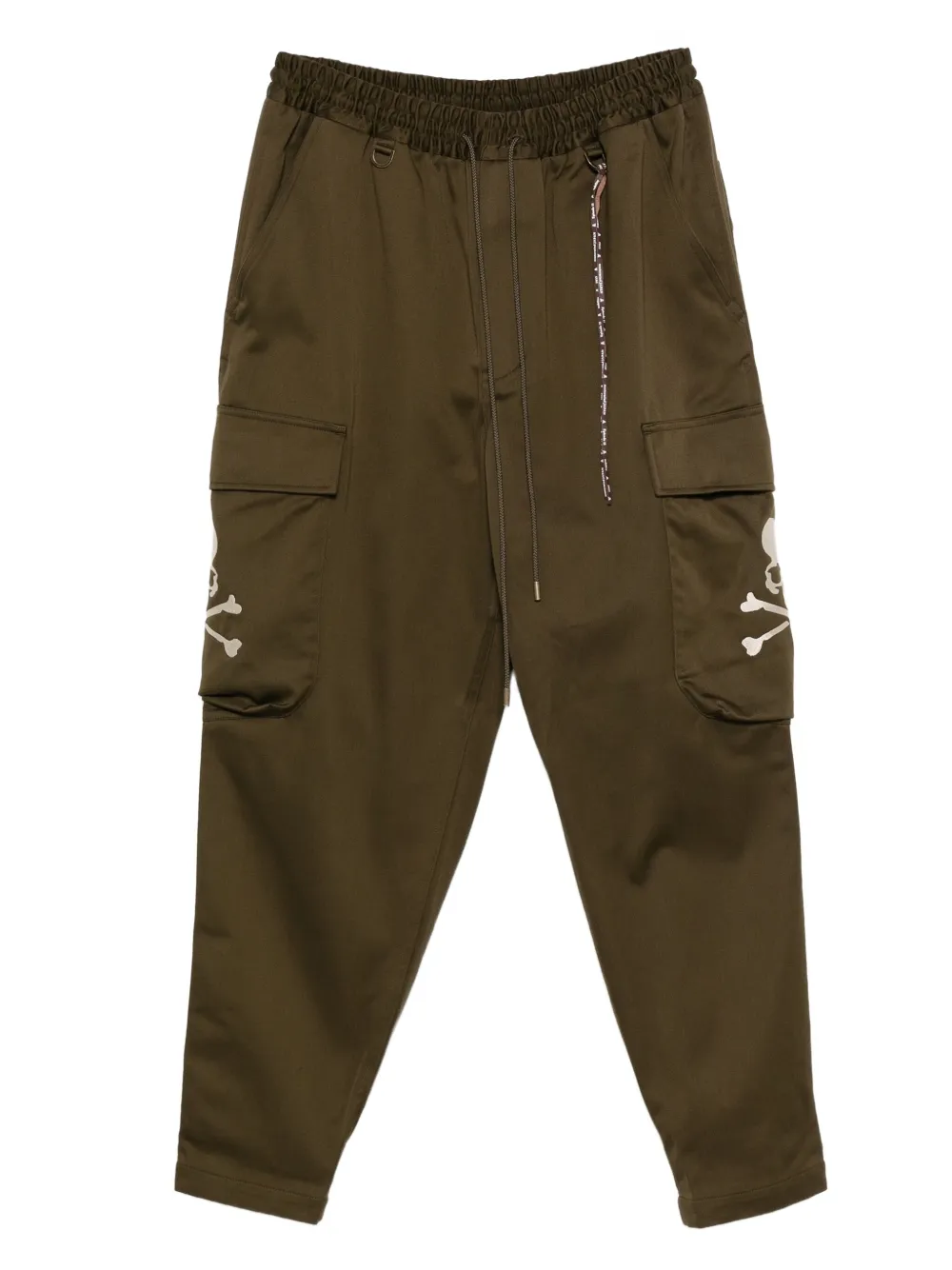 

Брюки карго с принтом Mastermind Japan, зеленый