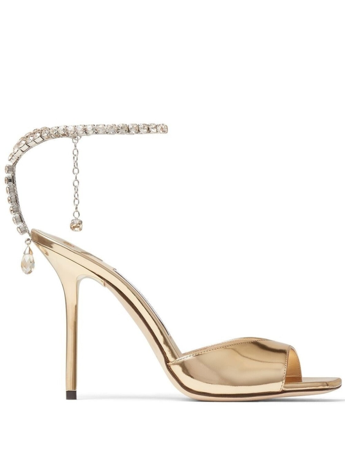 

Jimmy Choo босоножки Saeda 100, золотистый