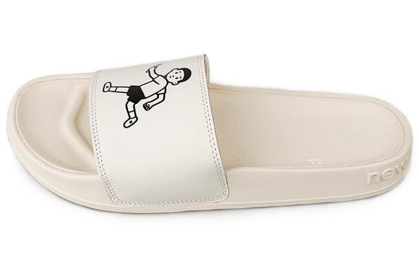 Тапочки x noritake beige slippers New Balance, белый — фото 2