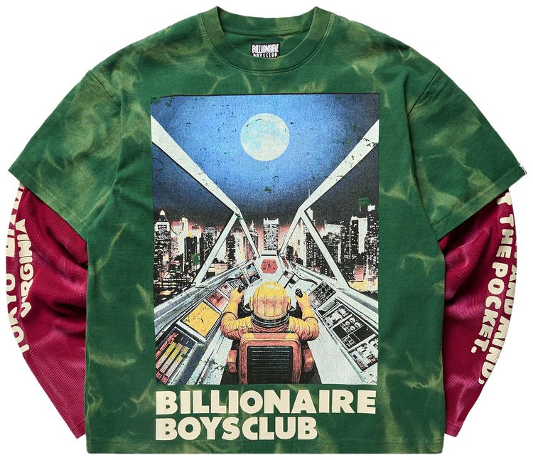 

Футболка с длинными рукавами "Eden" от Billionaire Boys Club Arrival, зеленый